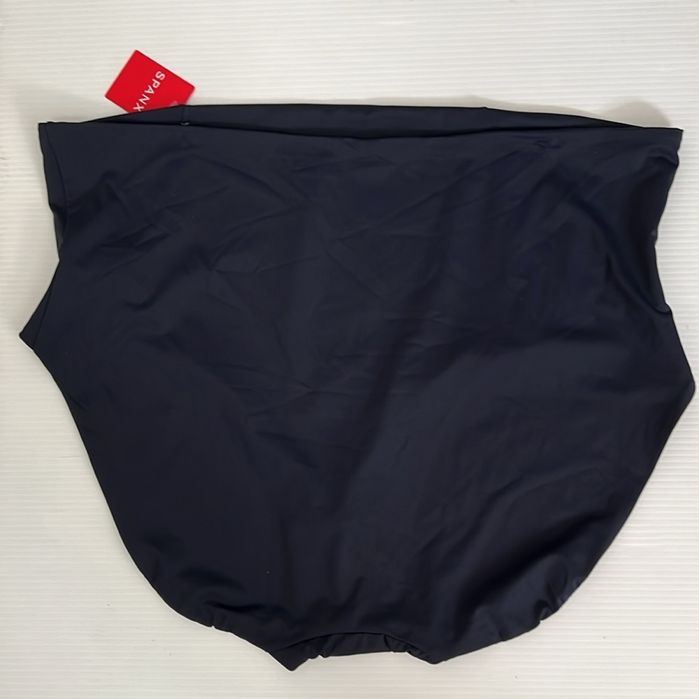 SPANX Women's Swim Brief, Sunkissed Navy, 3X - Picture 4 of 5